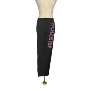 Hollister Women's Black Lounge Pants -‎ Size Medium Comfortable Athletic